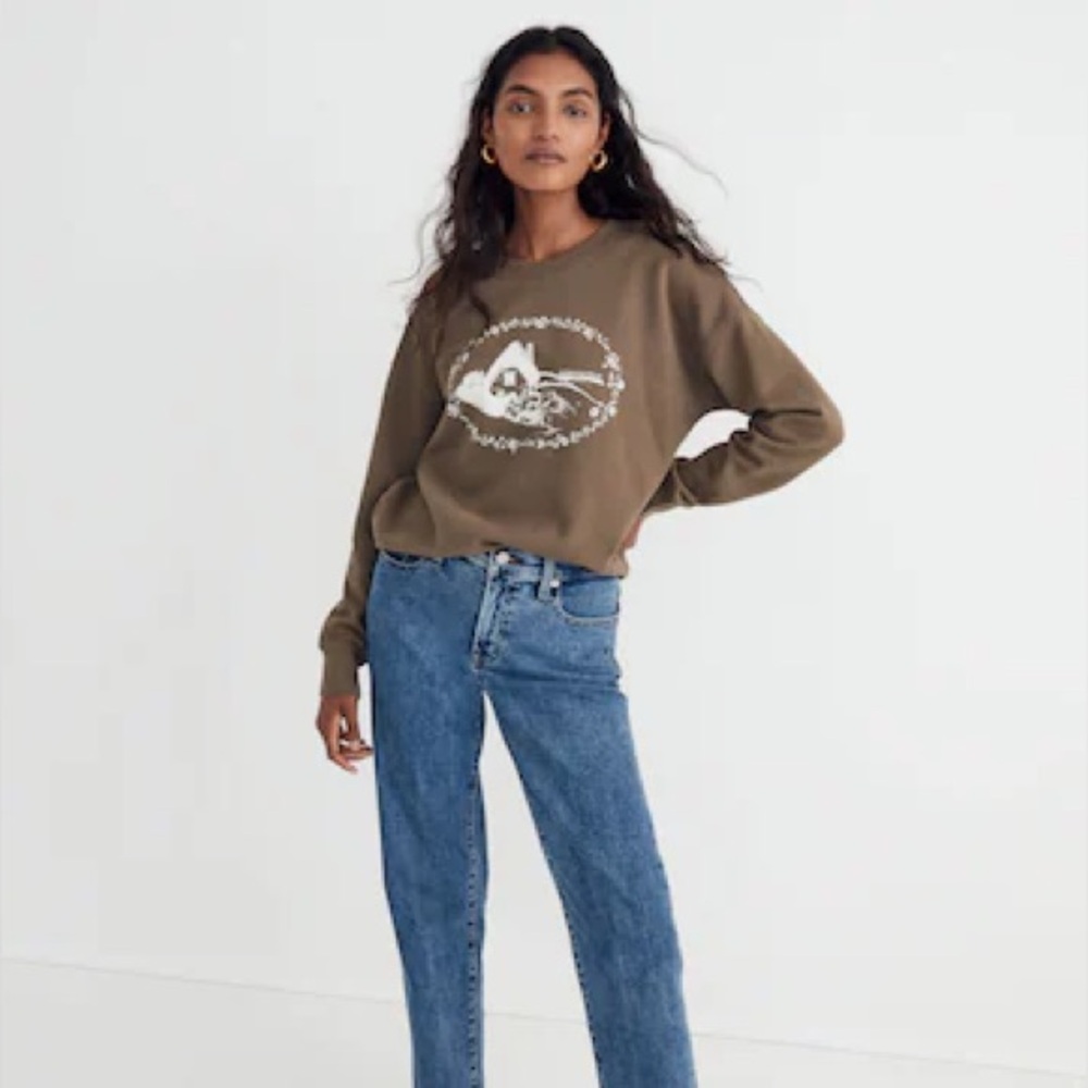 Madewell Cotswold Hills (Re)sourced Mainstay Sweatshirt